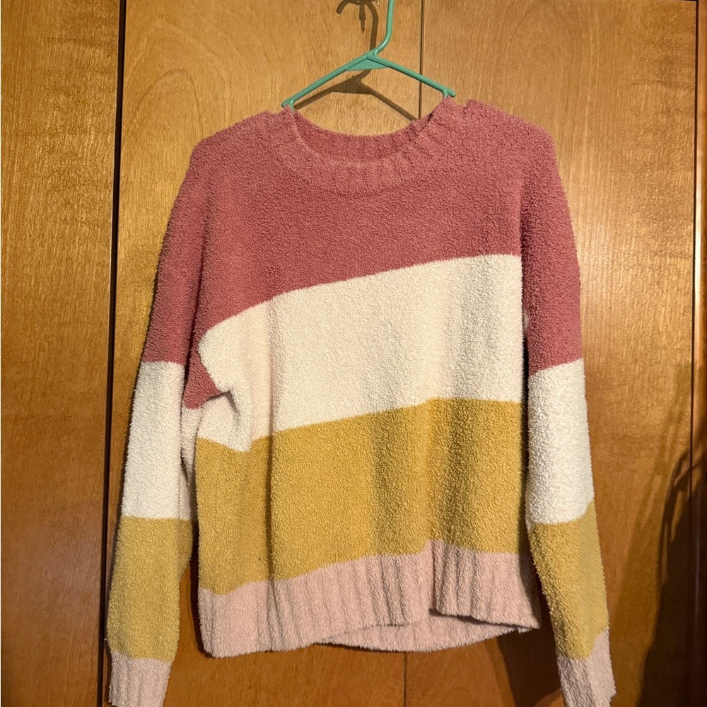 Colorful Striped Women's Sweater